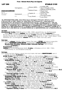 Pedigree - Lot 288