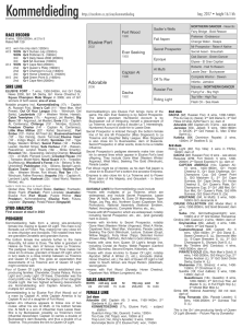 Pedigree - Kommetdieding